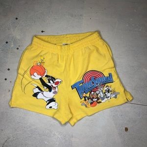 Space Jam / Tune Squad Yellow Shorts | Size: XS